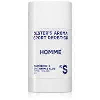 Sister's Aroma Homme Sport Deostick deodorant stick against odour and sweating for men 50 g