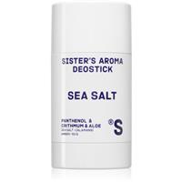 Sister's Aroma Sea Salt Deostick deodorant stick against odour and sweating 50 g