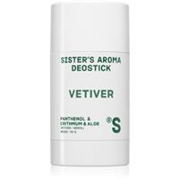 Sister's Aroma Vetiver Deostick deodorant stick against odour and sweating 50 g