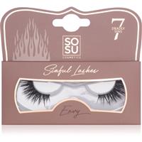 SOSU Cosmetics Deadly Sins Lashes false eyelashes Envy 1 pc