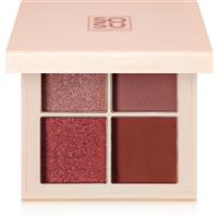 SOSU Cosmetics Eyeshadow Quad eyeshadow palette shade Berry 4.8 g