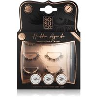 SOSU Cosmetics Hidden Agenda Undetectable Lashes set for lashes