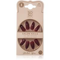SOSU Cosmetics Salon Nails false nails shade Mulled Wine 30 pc