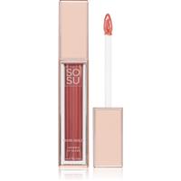 SOSU Cosmetics Shimmer Lip Glaze hydrating lip gloss glittering shade Rose Gold 6 ml