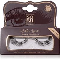 SOSU Cosmetics Hidden Agenda Fox Eye Collection false eyelashes shade Flirty 1 pc