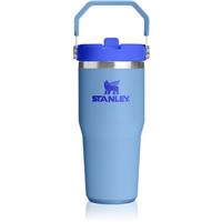 Stanley IceFlow Flip Straw 2.0 Tumbler stainless steel insulated flask Blue Sky 410 ml