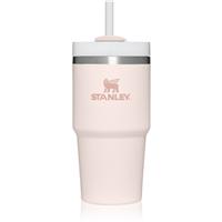 Stanley Quencher H2.O FlowState Tumbler stainless steel tumbler with straw small Rose Quartz 600 ml