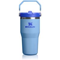 Stanley IceFlow Flip Straw 2.0 Tumbler stainless steel insulated flask Blue Sky 590 ml