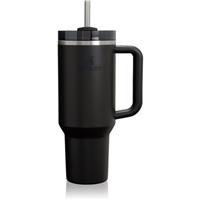 Stanley Quencher H2.O FlowState Tumbler stainless steel tumbler with straw large Black 1180 ml