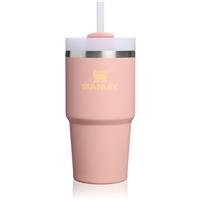 Stanley Quencher H2.O FlowState Tumbler stainless steel tumbler with straw small Peach Rose 590 ml