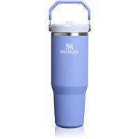 Stanley IceFlow Flip Straw Tumbler stainless steel water bottle Hydrangea 890 ml