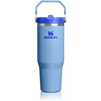 Stanley IceFlow Flip Straw 2.0 Tumbler stainless steel insulated flask Blue Sky 890 ml