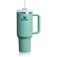 Stanley Quencher H2.O FlowState Tumbler stainless steel tumbler with straw large Spring Green 1180 ml