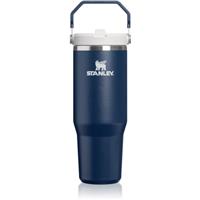 Stanley IceFlow Flip Straw 2.0 Tumbler stainless steel insulated flask dark navy 1 pc