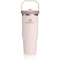 Stanley IceFlow Flip Straw Tumbler stainless steel water bottle Rose Quartz 890 ml