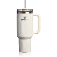 Stanley Quencher H2.O FlowState Tumbler stainless steel tumbler with straw large Cream Gloss 1180 ml