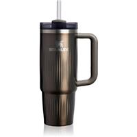 Stanley Quencher H2.O Fluted Tumbler stainless steel tumbler with straw large gunmetal shine 1 pc