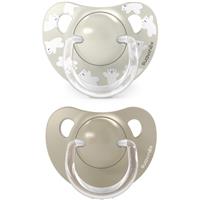 Suavinex Wild & Free Anatomical Silicone 6-18m dummy Cream 2 pc