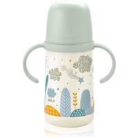 Suavinex Dreams Second childrens bottle with handles Green 6 m+ 270 ml