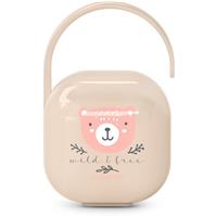 Suavinex Wild & Free Soother Holder dummy box Pink 1 pc