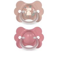 Suavinex Butterfly Wonderland SX Pro Physiological 6-18 m dummy Pink 2 pc