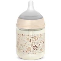 Suavinex Wonderland SX Pro Physiological Anti-Colic Glass glass baby bottle +0 SF Cream Flower 120 ml