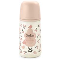 Suavinex Birdies Anticolic Baby Bottle baby bottle Pink 270 ml