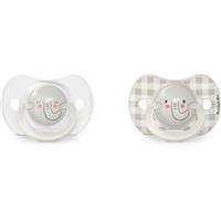 Suavinex Night & Day Physiological 6-18 m dummy Grey Elephant 2 pc