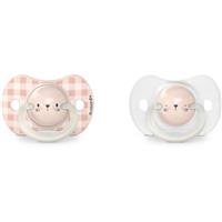 Suavinex Night & Day Physiological 6-18 m dummy Pink Rabbit 2 pc