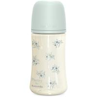 Suavinex Poetry XS Pro Physiological M baby bottle 3 m+ Medium Flow - Blue 270 ml