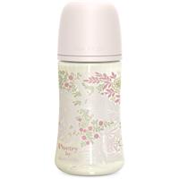 Suavinex Poetry SX Pro Physiological M baby bottle 3 m+ Medium Flow - Pink 270 ml