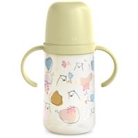 Suavinex Bear childrens bottle with handles Green 270 ml