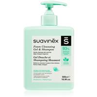 Suavinex Foam Cleansing Gel & Shampoo foam shampoo for children from birth Baby Cologne 500 ml