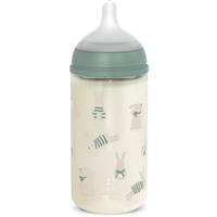 Suavinex Wonderland SX PRO +3 MF childrens bottle Green Rabbit 240 ml