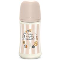 Suavinex Wonderland SX Pro Physiological Anti-Colic baby bottle M Medium Flow 3 m+ Pink 270 ml
