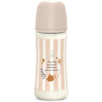 Suavinex Wonderland SX Pro Physiological Anti-Colic baby bottle L Dense Flow 6 m+ Pink 360 ml