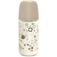 Suavinex Wonderland SX Pro Physiological Anti-Colic Glass glass baby bottle M Medium Flow 3 m+ Liberty Cream 240 ml