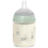 Suavinex Wonderland SX Pro Physiological Anti-Colic Glass glass baby bottle +0 SF Green Bunny 120 ml