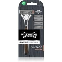 Wilkinson Sword Quattro Essentials 4 Vintage shaver + spare blades 4 pcs 1 pc