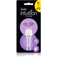 Wilkinson Sword Intuition Flow Hybrid womens shaver + replacement heads 1 pc