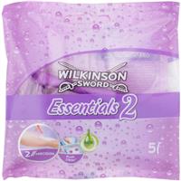 Wilkinson Sword Essentials 2 disposable razors for women 5 pc