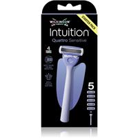 Wilkinson Sword Intuition Quattro Sensitive shaver + spare blades 9 pcs