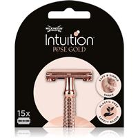 Wilkinson Sword Intuition Rose Gold Blades replacement blades 15 pc