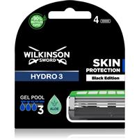 Wilkinson Sword Hydro3 Skin Protection Black Edition spare heads 4 pc