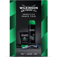 Wilkinson Sword Sensitive Shave Trio gift set for shaving