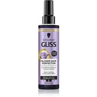 Schwarzkopf Gliss Blonde Hair Perfector leave-in conditioner neutralising yellow tones 200 ml