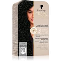 Schwarzkopf Creme Supreme permanent hair dye shade 1-0 Natural Black 60 ml