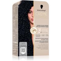 Schwarzkopf Creme Supreme permanent hair dye shade 1-1 Cool Black 60 ml