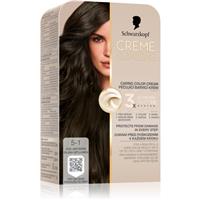Schwarzkopf Creme Supreme permanent hair dye shade 5-1 Cool Light Brown 60 ml