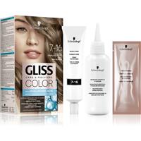 Schwarzkopf Gliss Color permanent hair dye shade 7-16 Cool Ash Blonde 1 pc